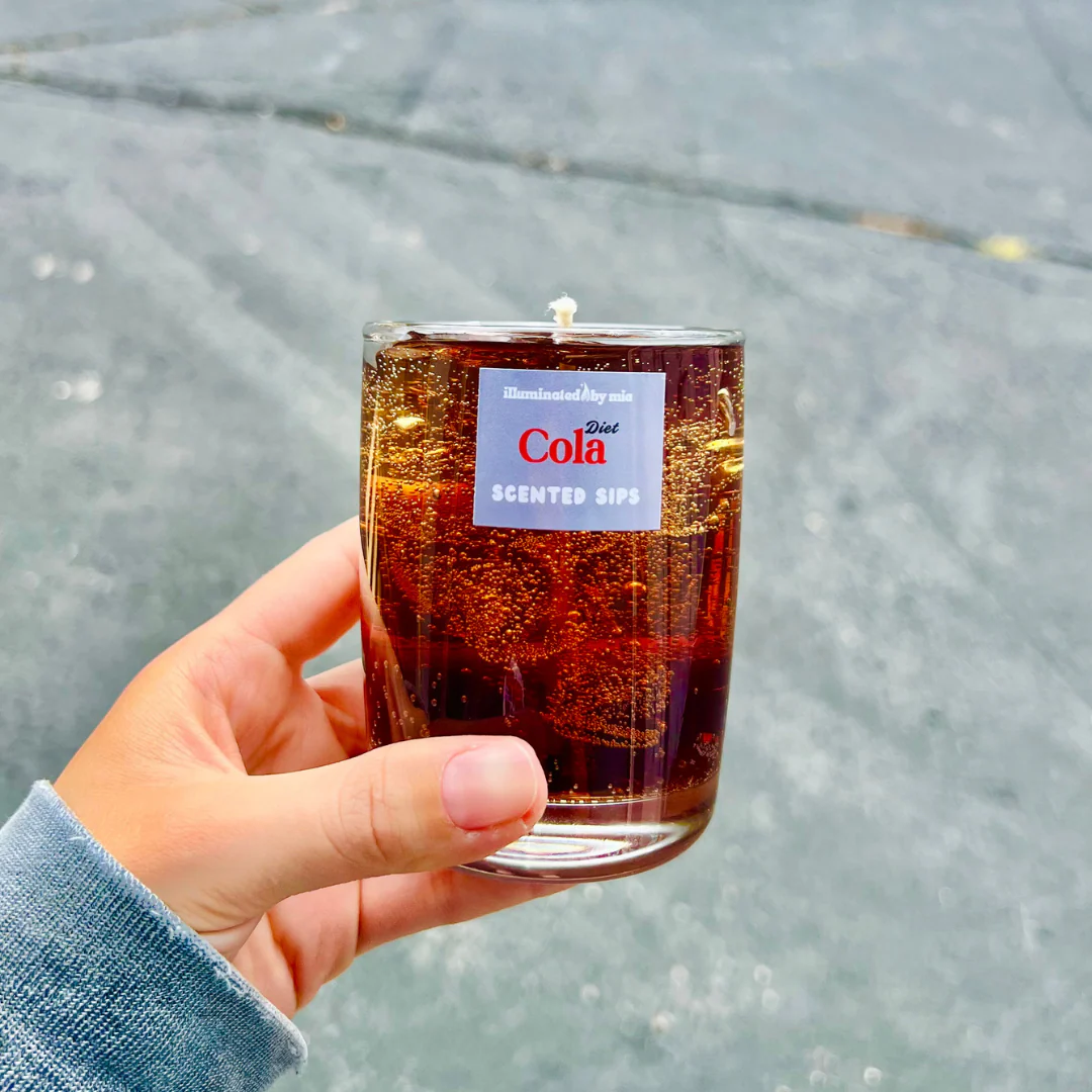 Scented Sips Diet Cola Candle - Image 5