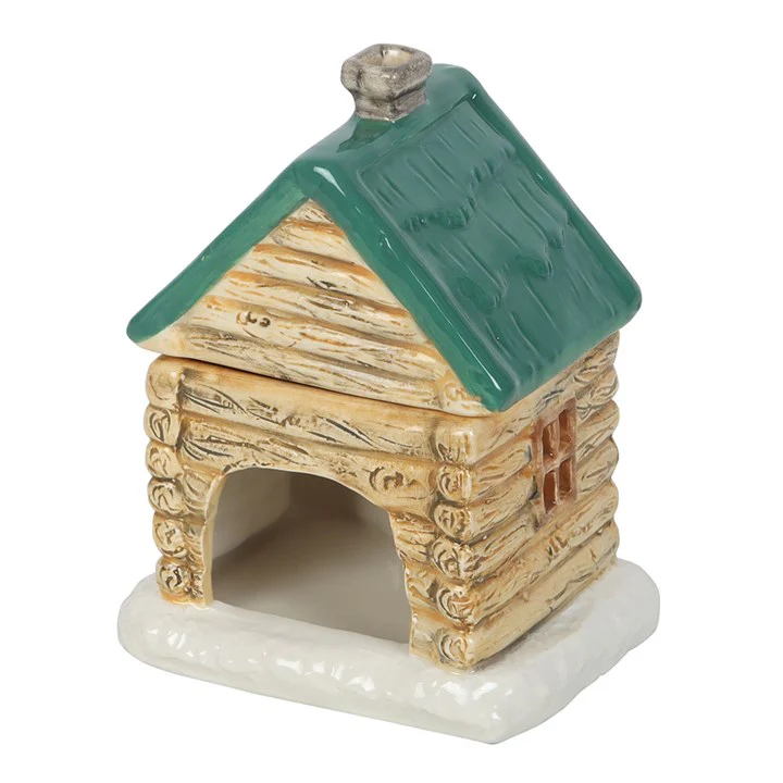 Cabin Ski Chalet Tealight Wax Warmer - Image 4