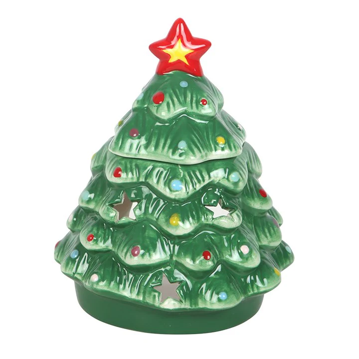Christmas Tree Tealight Wax Warmer - Image 2