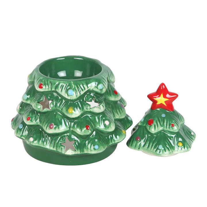 Christmas Tree Tealight Wax Warmer - Image 3
