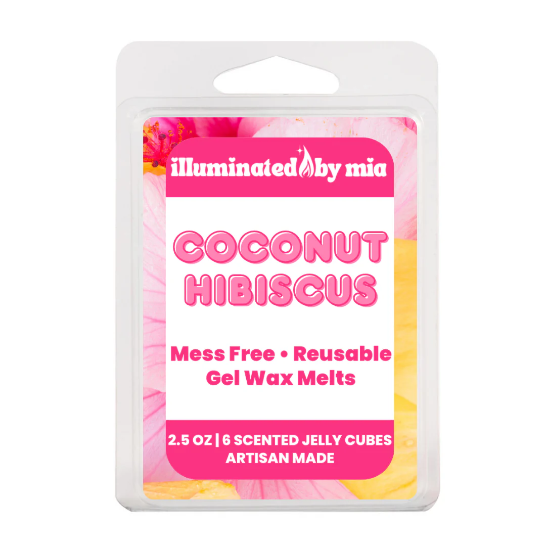Coconut Hibiscus Gel Wax Melts - Image 2