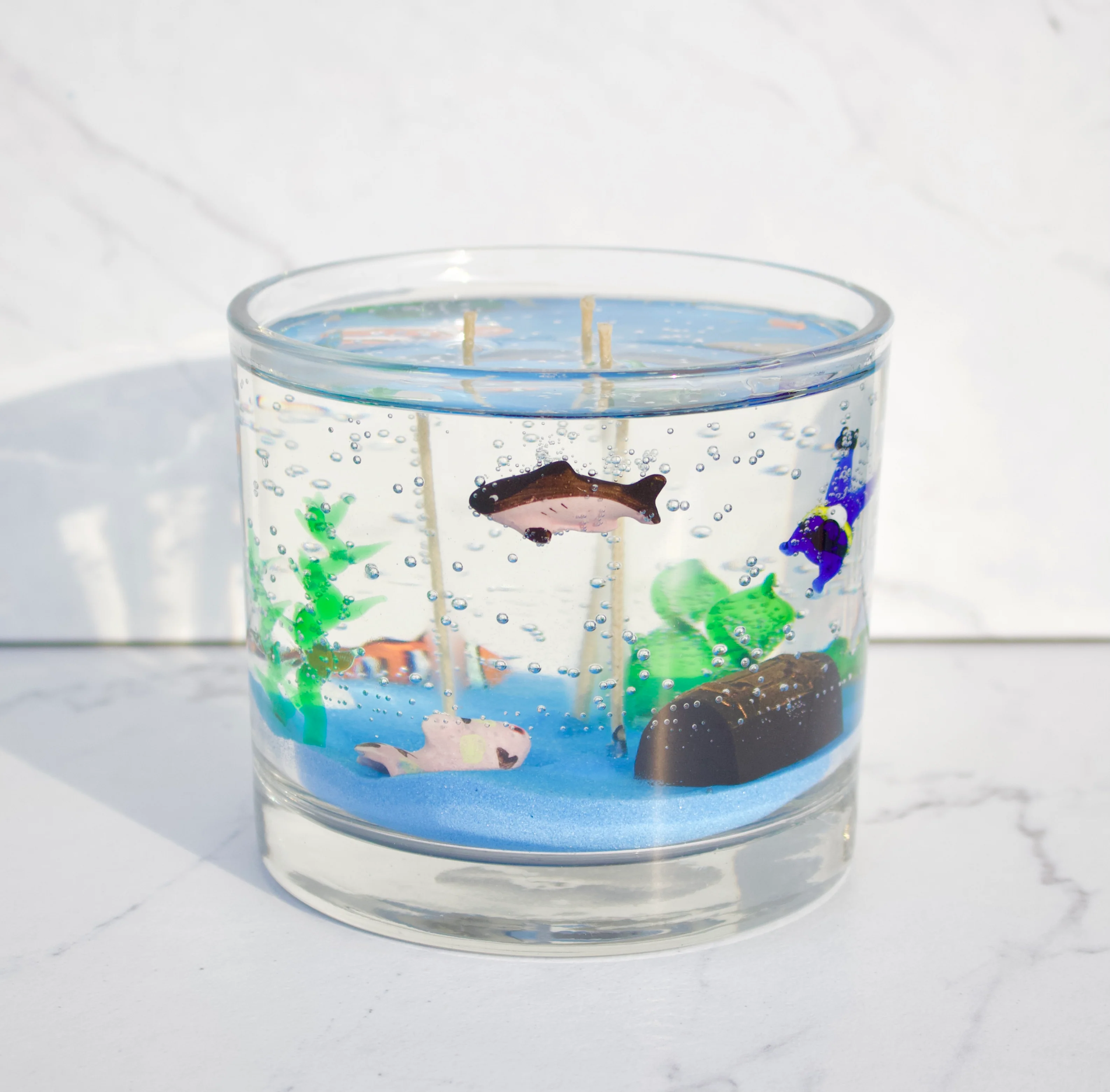Custom Aquarium Fish Bowl Candle - Image 5