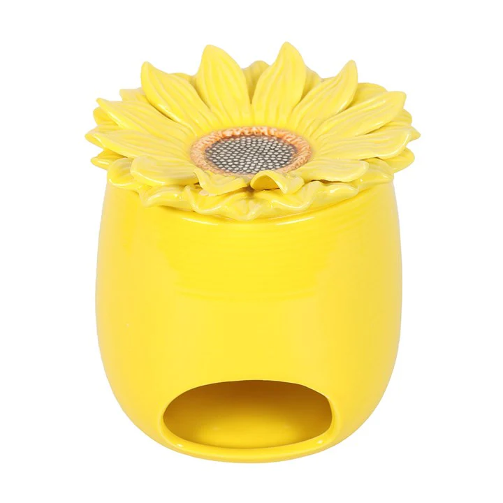 Sunflower Tealight Wax Warmer - Image 2