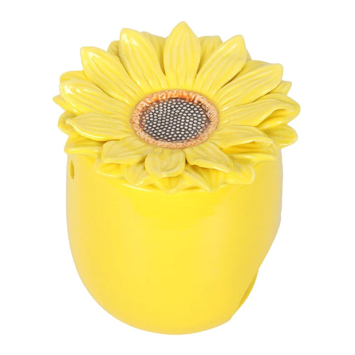 Sunflower Tealight Wax Warmer - Image 3