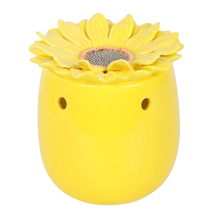 Sunflower Tealight Wax Warmer - Image 4