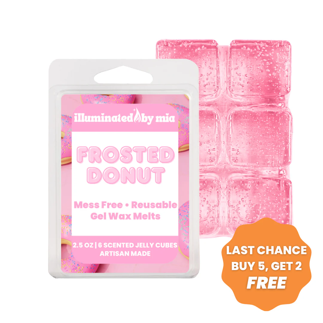 Frosted Donut Gel Wax Melts