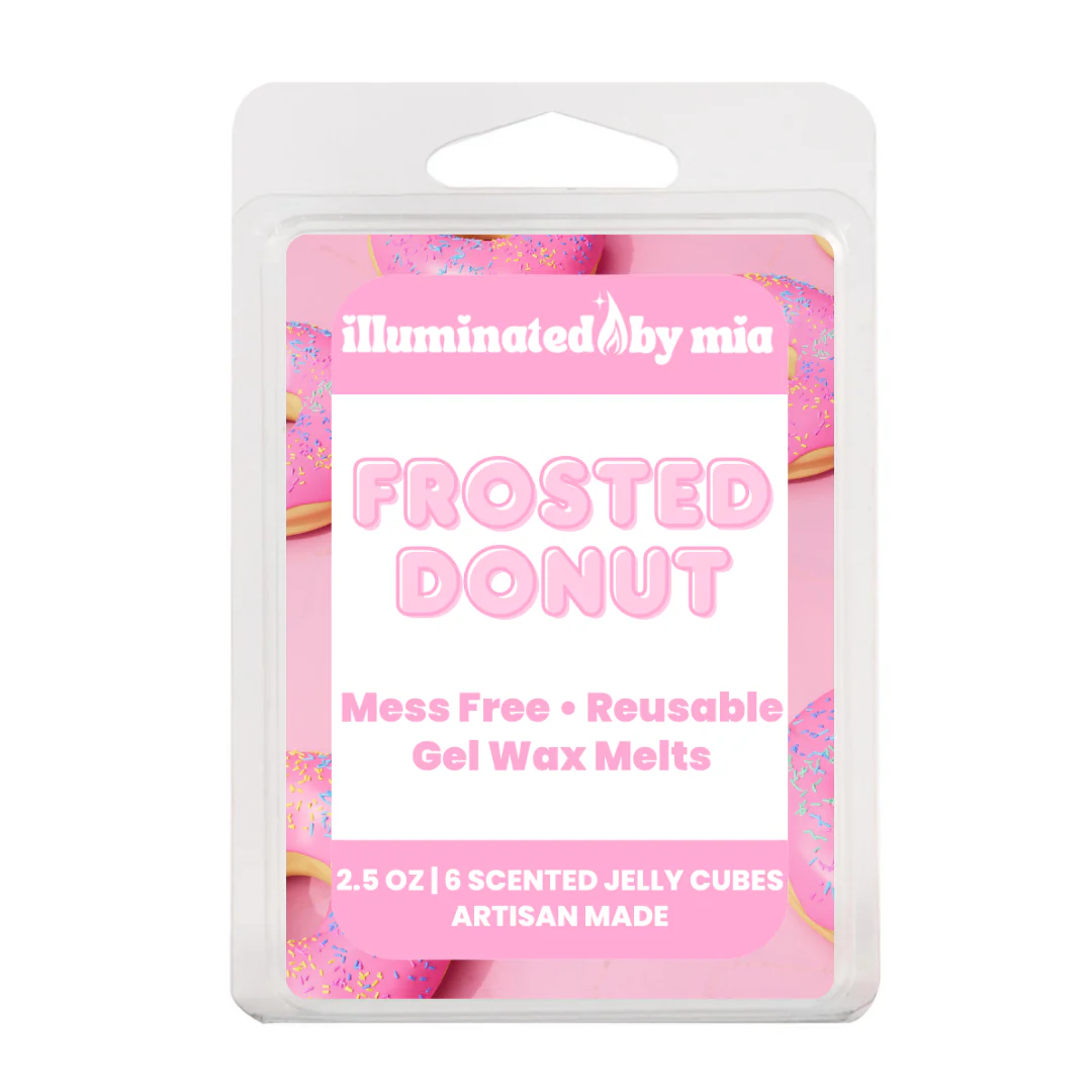 Frosted Donut Gel Wax Melts - Image 2