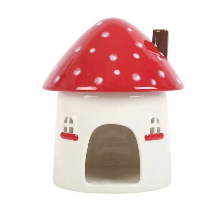 Mushroom House Tealight Wax Warmer - Image 2