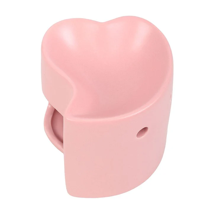 Pink Heart Tealight Wax Warmer - Image 4
