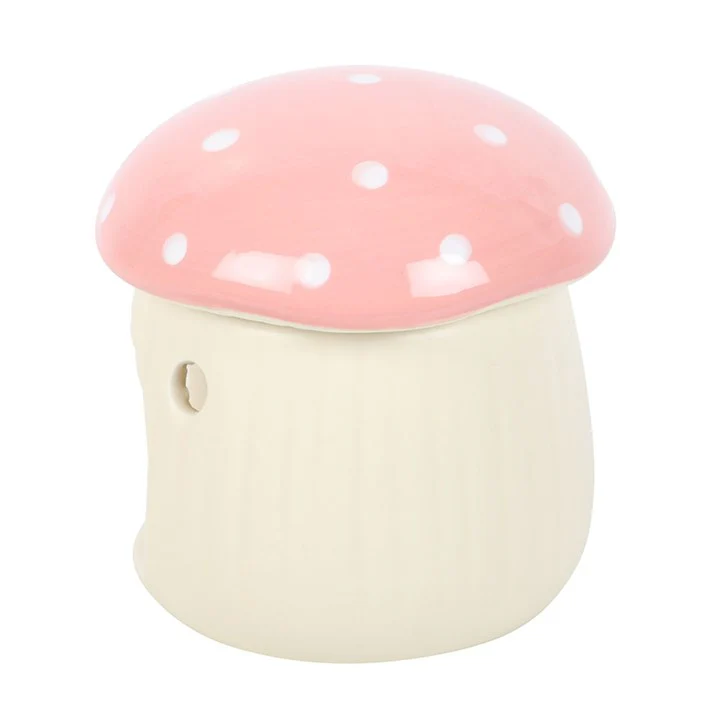 Pink Mushroom Tealight Wax Warmer - Image 3