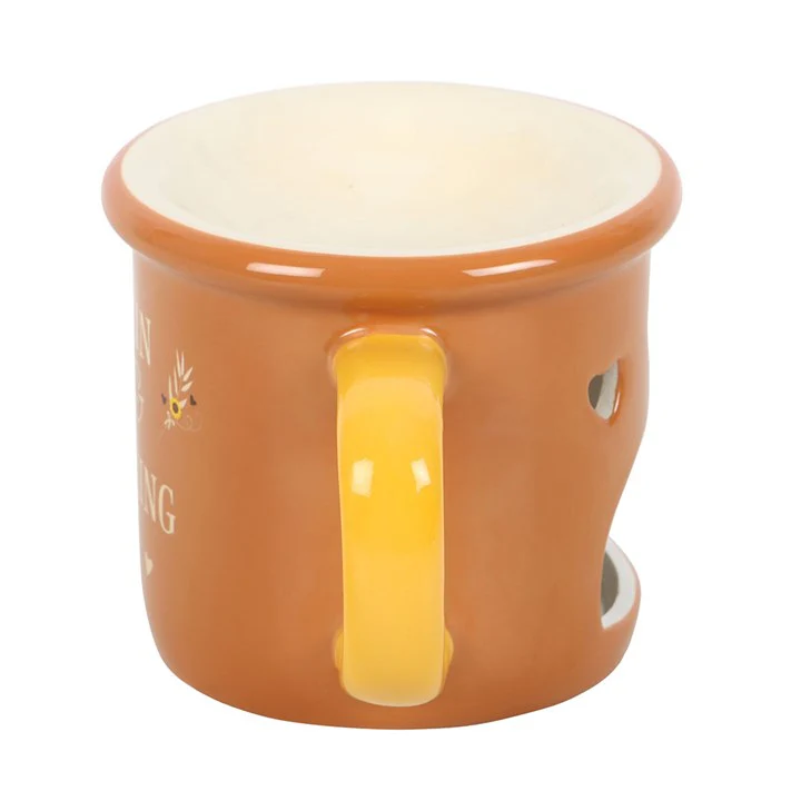 Pumpkin Spice Mug Tealight Wax Warmer - Image 3