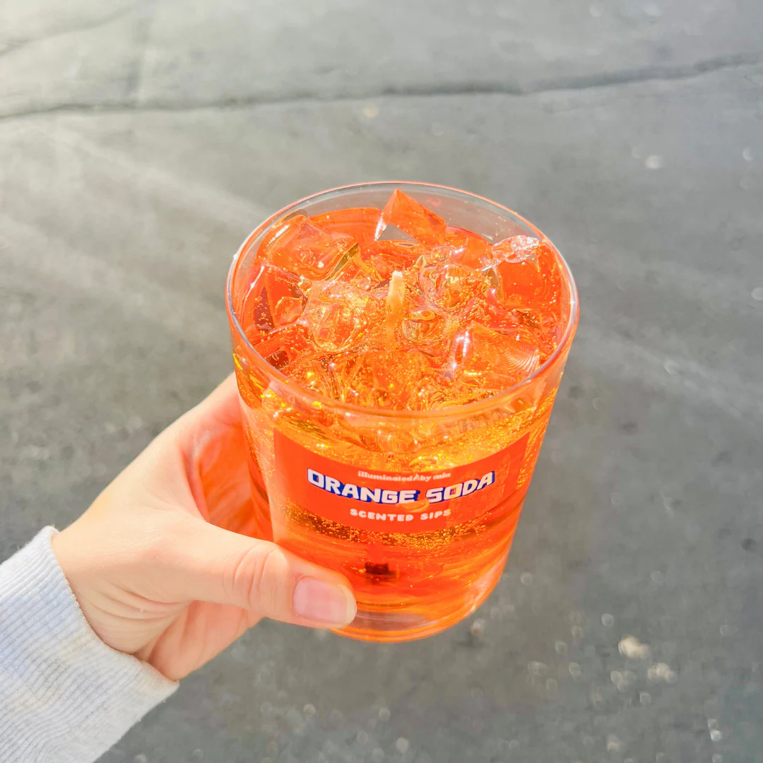 Scented Sips Orange Soda Candle - Image 5