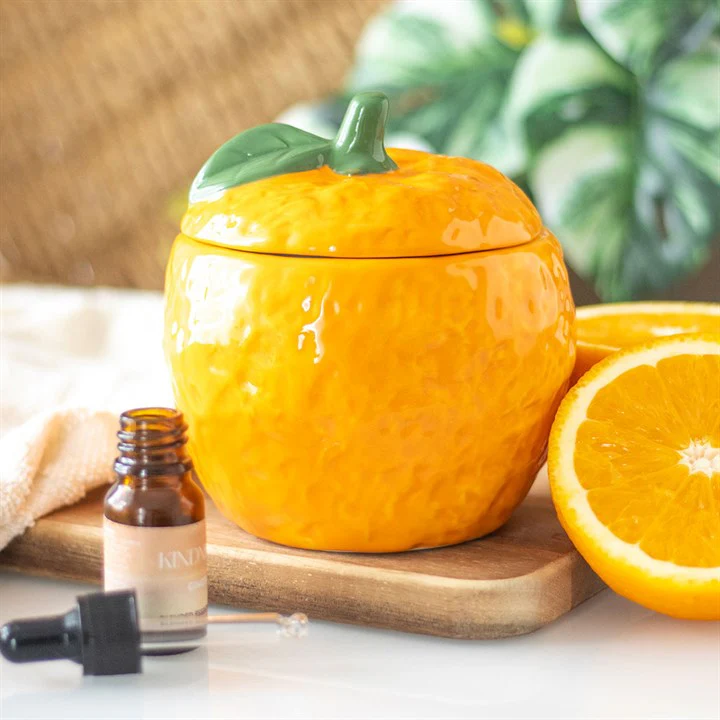 Orange Tealight Wax Warmer - Image 2